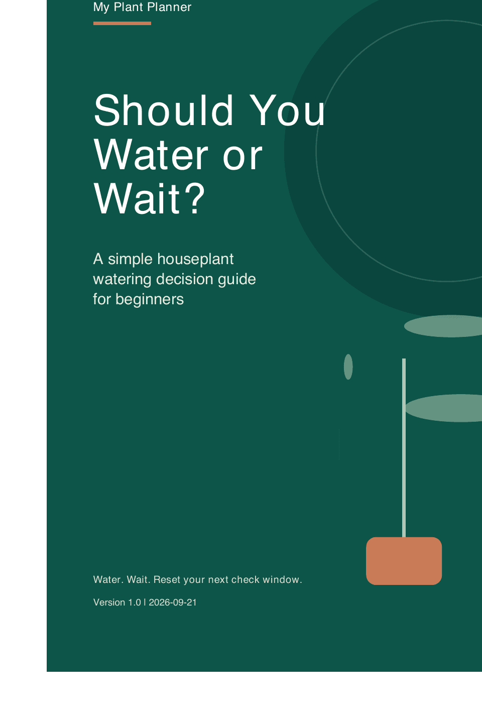 Should You Water or Wait? guide cover